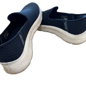 Blue Women's Sketchers GoWalk Slip-Ins - size 9.5